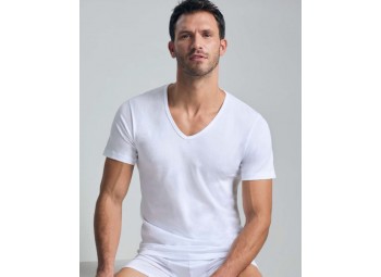 GRANCHIO CONTINUTIVO GT101 MAGLIA MEZZA MANICA SCOLLO A V