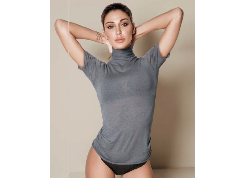 JADEA CONTINUATIVO 4065 MAGLIA MEZZA MANICA COLLO ALTO CASHMERE