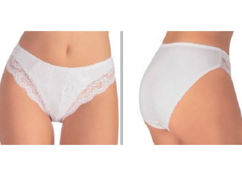 JADEA CONTINUATIVO 529 SLIP CON PIZZO