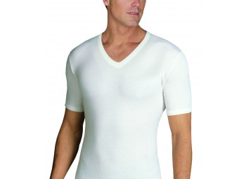 JOY-GIO'  249 MAGLIA MEZZA MANICA SCOLLO A V CALDO COTONE