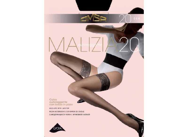 OMSA MALIZIA 20 CALZA AUTOREGGENTE